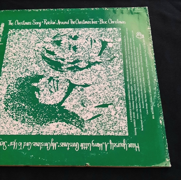 Partridge Family- A Partridge Family Christmas Card, Vinyl LP, 1971 - Picture 6 of 9